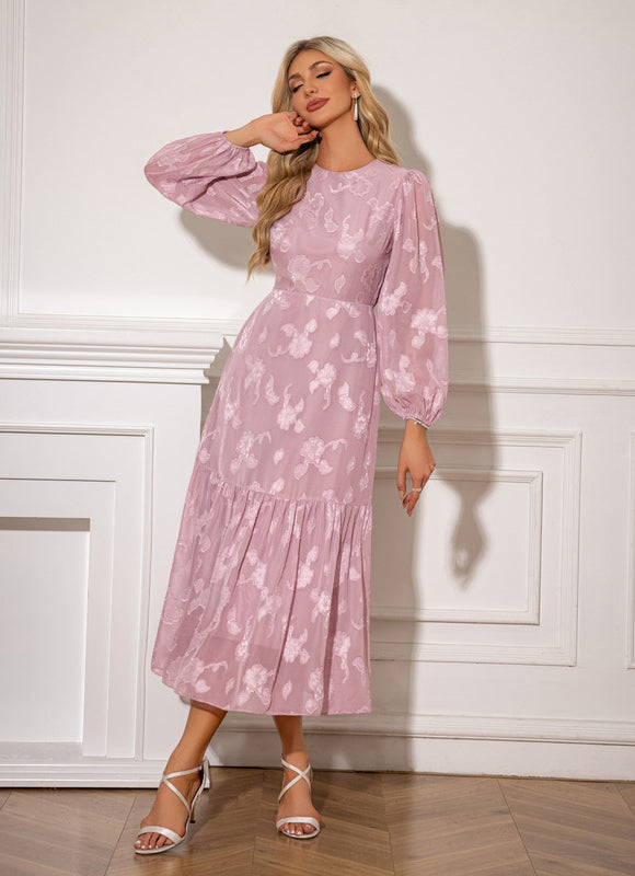 Robe Midi Chic Volants - gallery 4