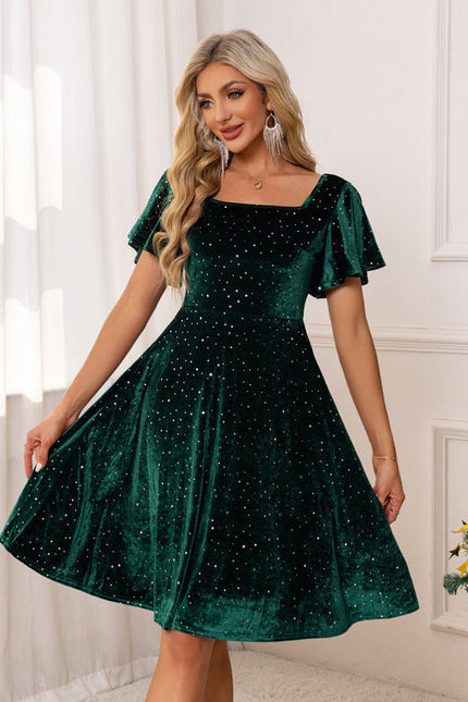 Robe Paillette Midi