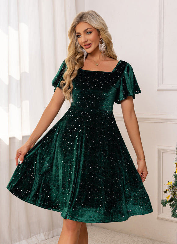Robe Paillette Midi