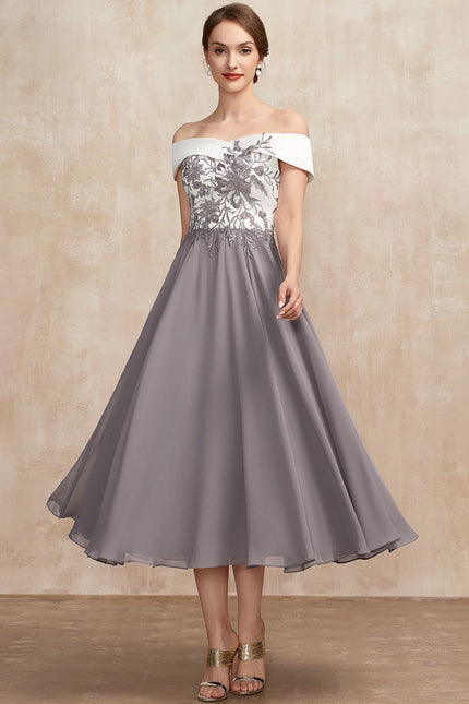 Robe Midi Aube Satinée