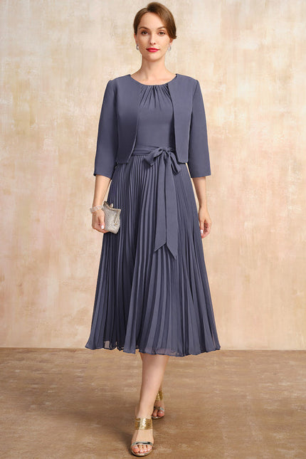 Robe Midi Mère Mariée Chic