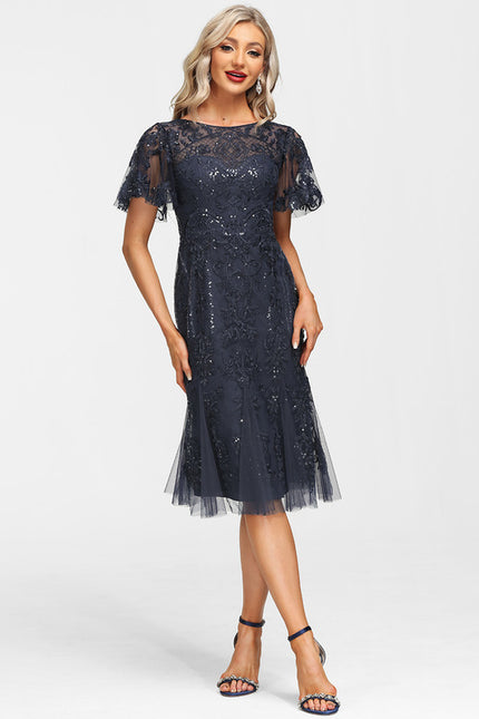 Robe Midi Ombre Détoile - gallery 2