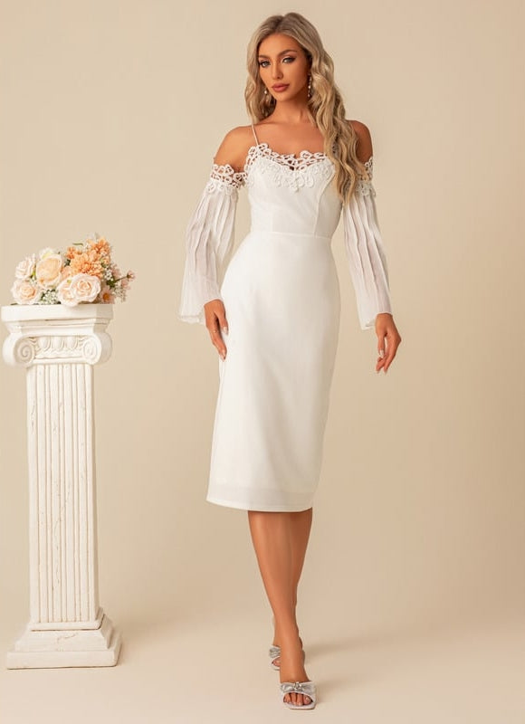 Robe Midi Fluide Brodée - gallery 2