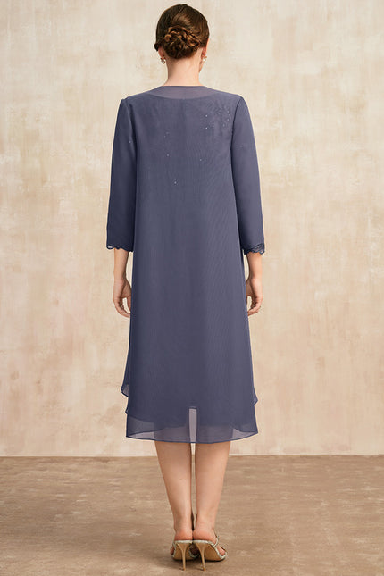 Robe Midi Élégante Serein - gallery 5