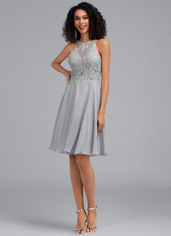 Robe Midi Éclat Cristallin - gallery 1