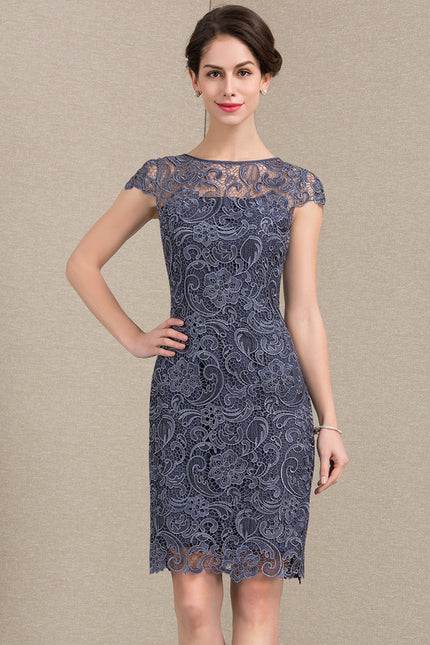 Robe Midi Élégance Dentelle