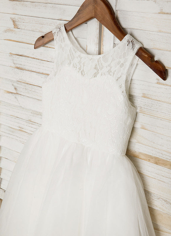 Robe Midi Écru Enfant - gallery 6