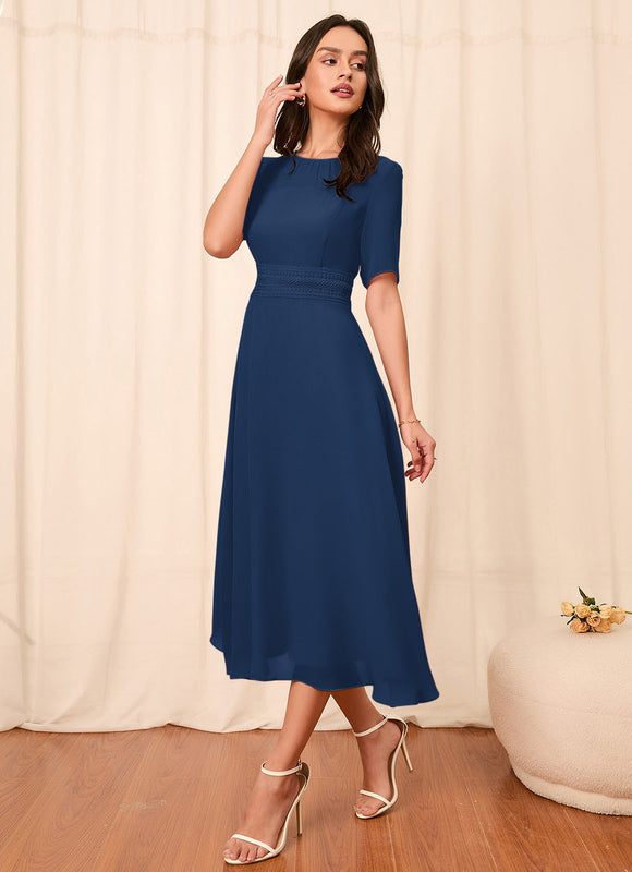 Robe Midi Gaze De Coton - gallery 1
