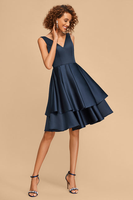 Robe Midi Gala Satinée - gallery 4