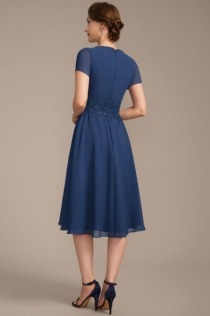 Robe Midi Charme Élégant - gallery 7