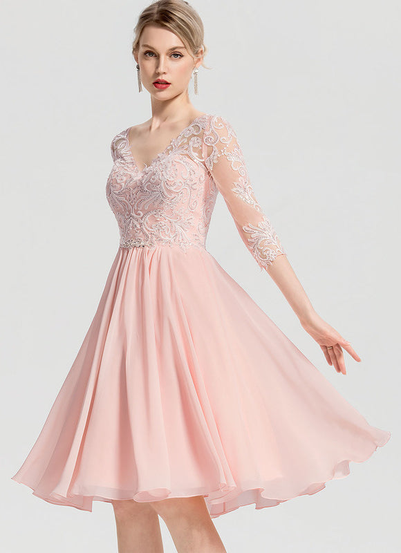 Robe Midi Rose Enchantée - gallery 2