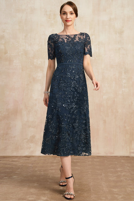 Robe Midi Dentelle Chic - gallery 5