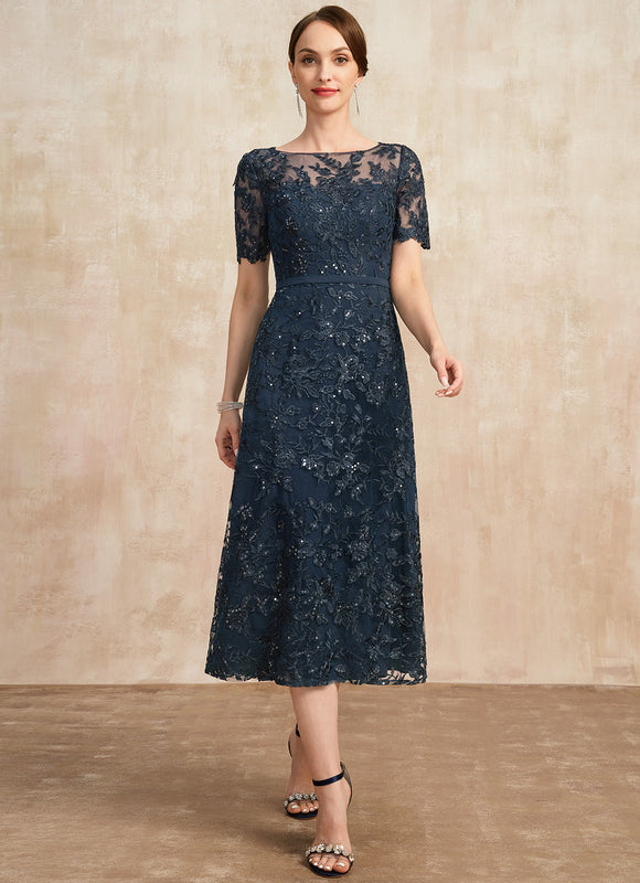 Robe Midi Dentelle Chic - gallery 5