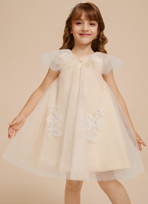 Robe Midi Enfant Tulle Mariage - gallery 8