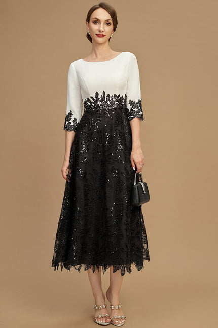 Robe Midi Manche 3 4