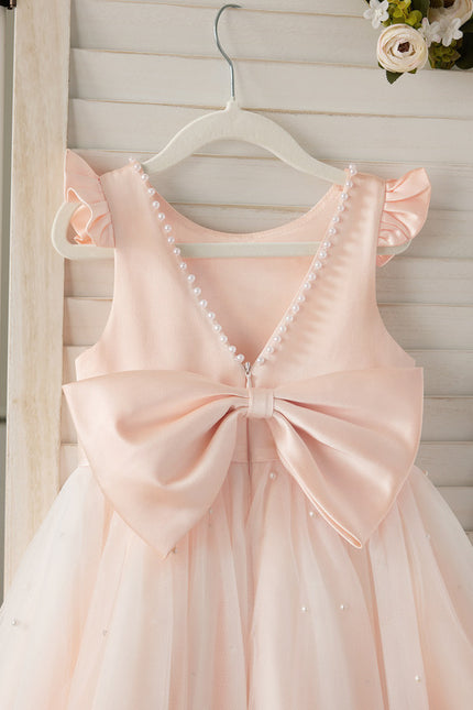 Robe Midi Satinée Perlée - gallery 8