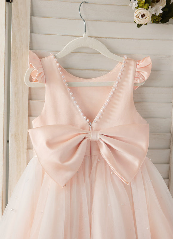 Robe Midi Satinée Perlée - gallery 8