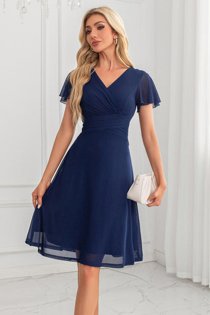 Robe Midi Marine
