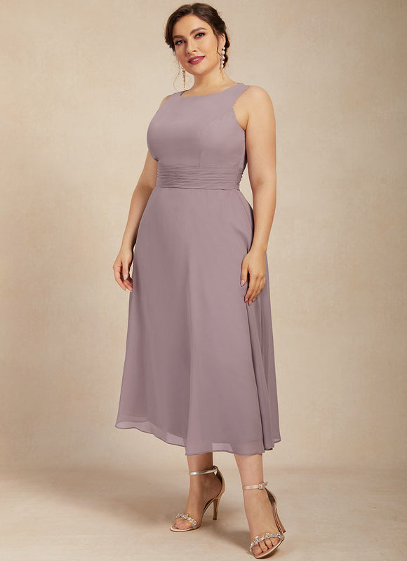 Robe Midi Prune - gallery 8