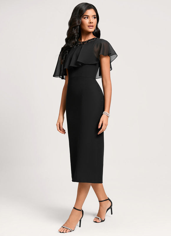 Robe Midi Chic Fluide - gallery 3
