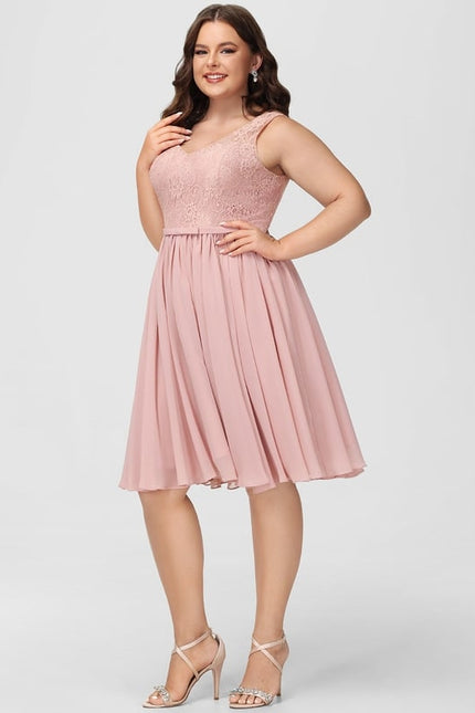 Robe Midi Éclat Rosé - gallery 6