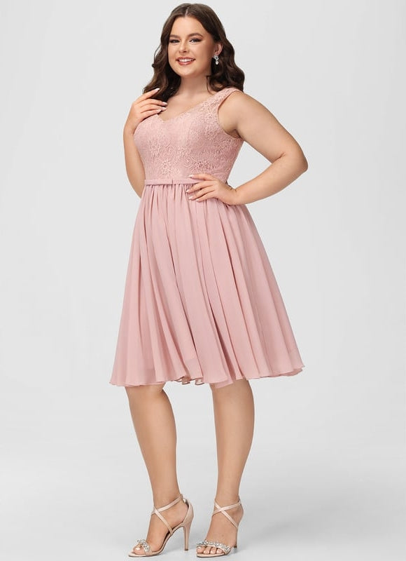 Robe Midi Éclat Rosé - gallery 6