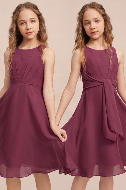 Robe Midi Évasée Marine - gallery 1