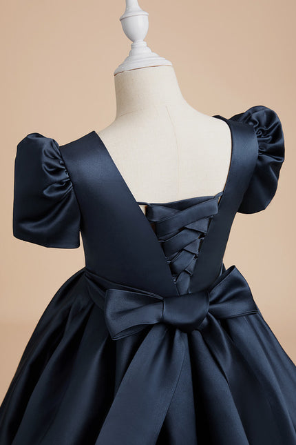 Robe Midi Nuit De Satin - gallery 3