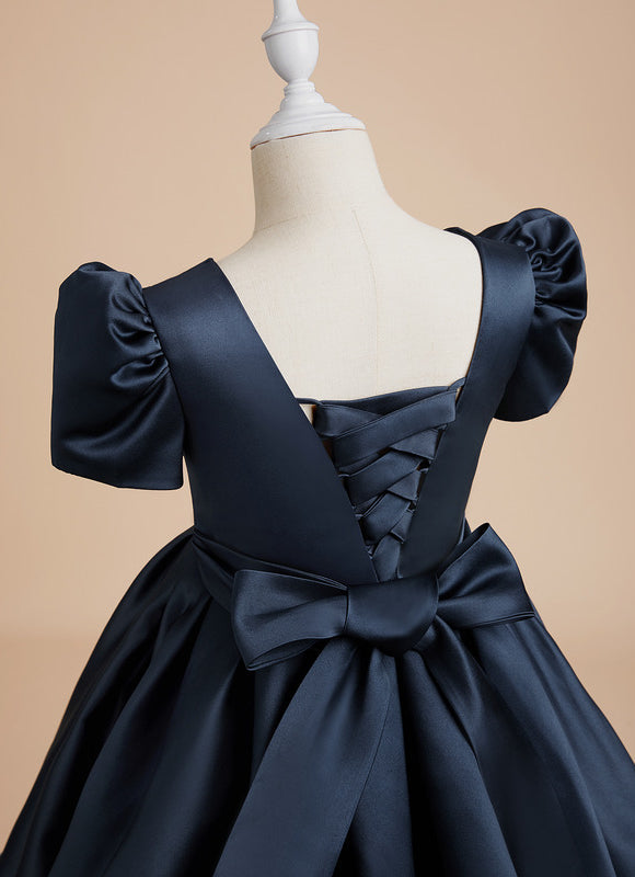 Robe Midi Nuit De Satin - gallery 3