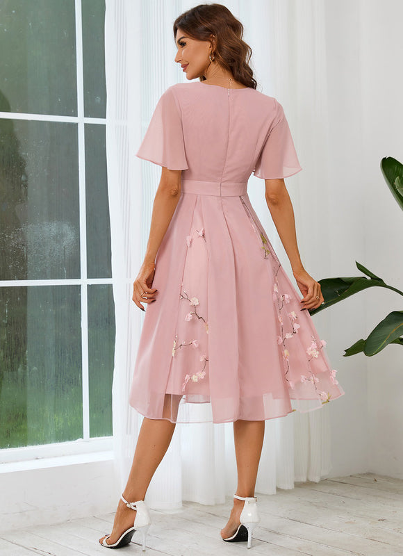 Robe Midi Aérienne Chic - gallery 1