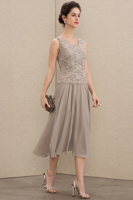 Robe Midi Manche 3 4 - gallery 6