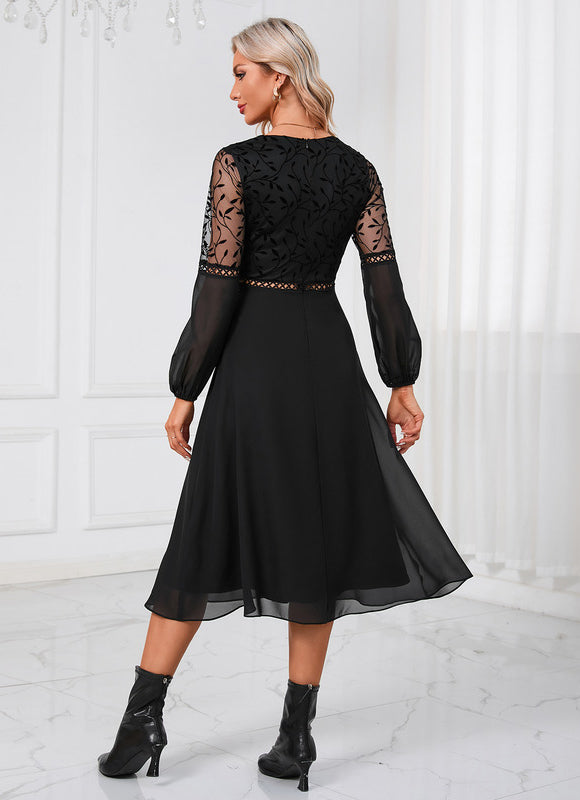 Robe Midi Aérienne Chic - gallery 1