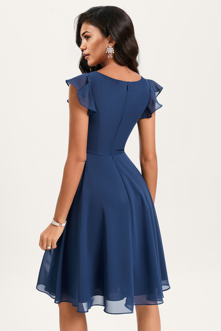 Robe Midi Trapèze Élégante - gallery 5