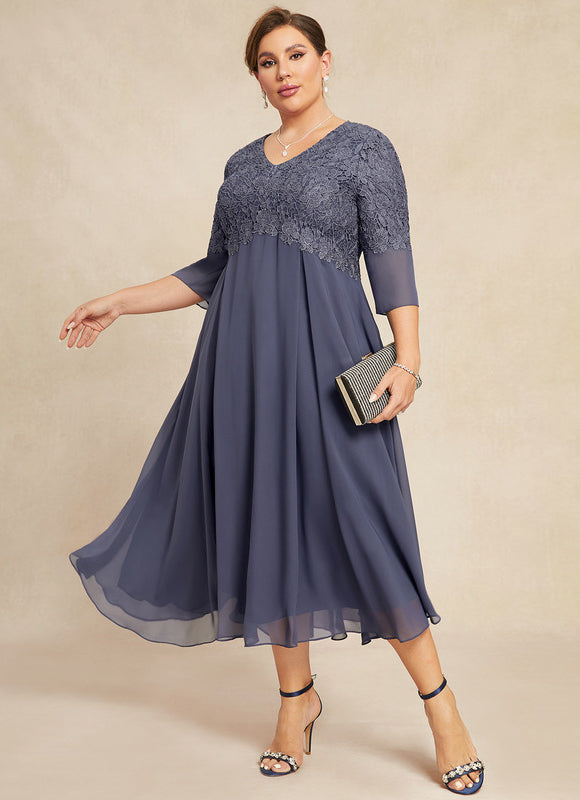 Robe Midi Élégance Ombre - gallery 7