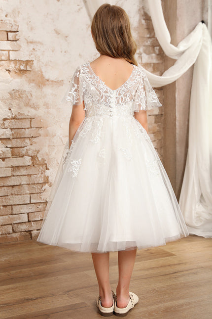Robe Blanche Midi Mariage - gallery 5