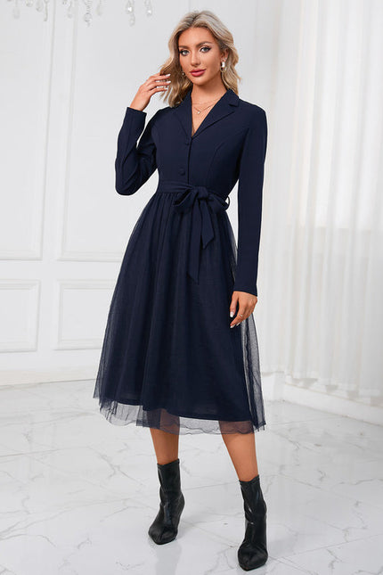 Robe Midi Élégante Tulle - gallery 2