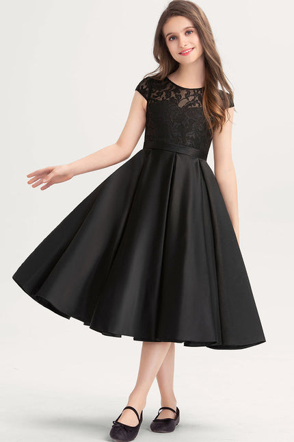 Robe Midi Élégance Sombre