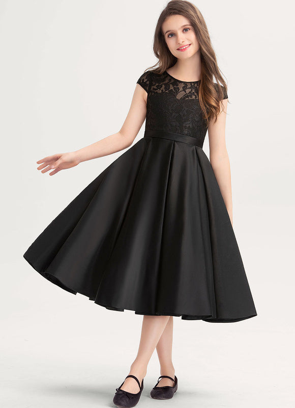 Robe Midi Élégance Sombre