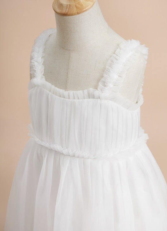 Robe Midi Tulle Blanche - gallery 3