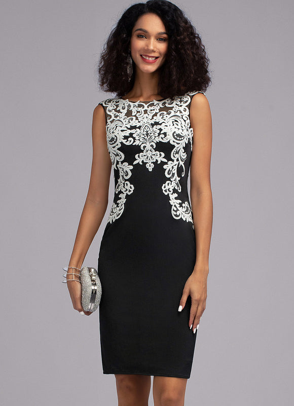 Robe Midi Élégance Noire