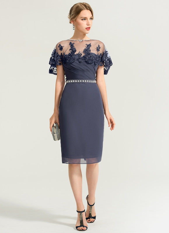 Robe Midi Nuit Marine Chic - gallery 5