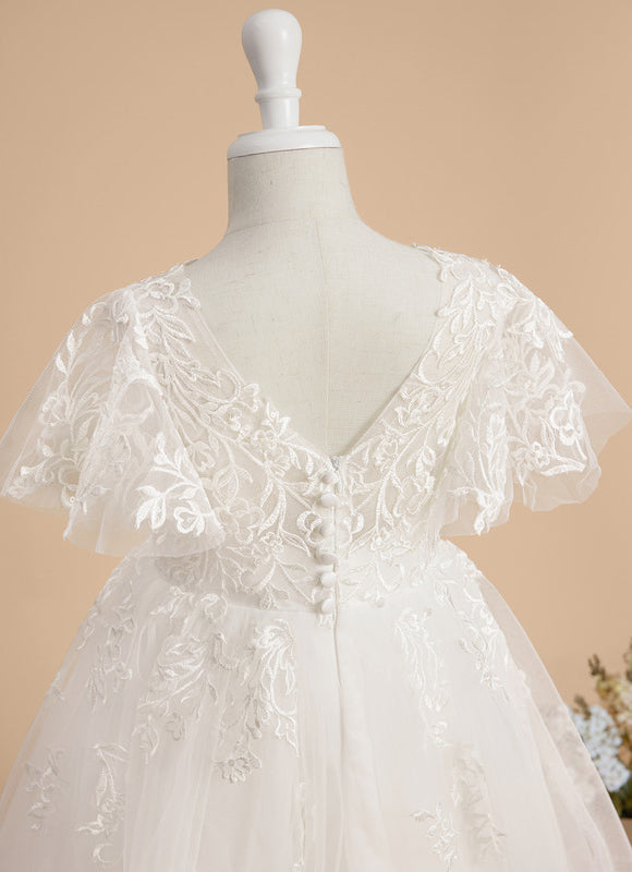 Robe Blanche Midi Mariage - gallery 7