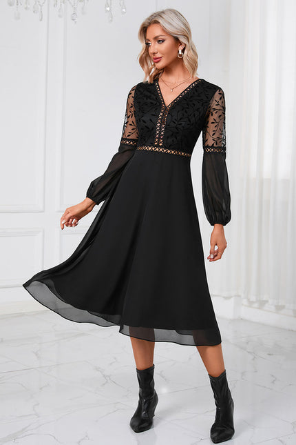 Robe Midi Aérienne Chic