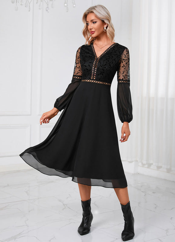 Robe Midi Aérienne Chic