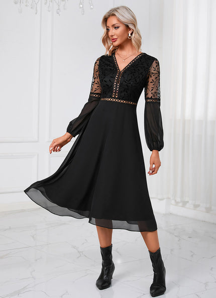 Robe Midi Aérienne Chic