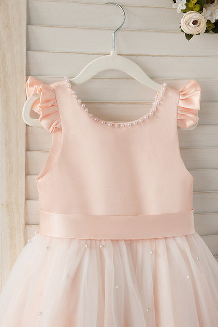 Robe Midi Satinée Perlée - gallery 6