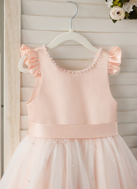 Robe Midi Satinée Perlée - gallery 6