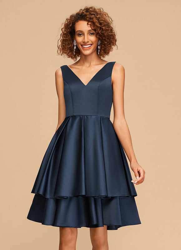 Robe Midi Gala Satinée - gallery 3
