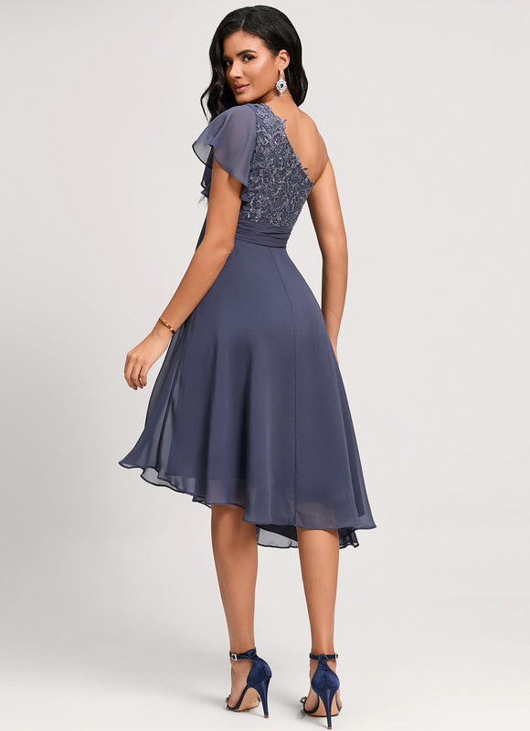 Robe Midi Fluide Asymétrique - gallery 4