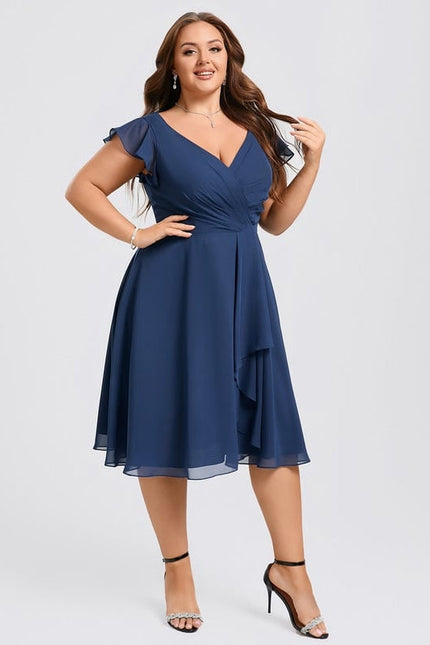 Robe Midi Trapèze Élégante - gallery 9